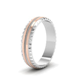 Load image into Gallery viewer, Milgrain Chiseled Band