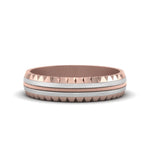 Load image into Gallery viewer, Milgrain Chiseled Band