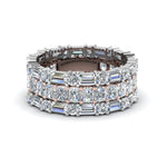 Load image into Gallery viewer, 2-tone-diamond-stackable-eternity-band-in-14K-white-gold-FD8377B-NL-WG.jpg