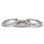 Load image into Gallery viewer, 2-tone-diamond-stackable-eternity-band-in-14K-white-gold-FD8377B-NL-WG.jpg