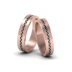 Load image into Gallery viewer, 2 Tone Gay Engagement Ring