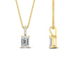 Load image into Gallery viewer, 2.00-ct-emerald-cut-diamond-necklace-with-pave-bail-in-yellow-gold-fdpd11636emangle2-8.5X6.5mm-nl-yg.jpg?v=1769514554