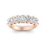 Load image into Gallery viewer, 2.00-ct-seven-stone-diamond-wedding-band-in-rose-gold-FD8008OVBANGLE5-2.00CT-NL-RG.jpg?v=1763628833