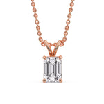 Load image into Gallery viewer, 2.00-ct.-emerald-cut-solitaire-pendant-in-rose-gold-yellow-gold-FDPD8469ANGLE1-EM-2.00-RG.jpg?v=1759467993