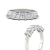 Load image into Gallery viewer, 2.5-carat-princess-cut-five-stone-diamond-ring-in-platinum-fdwb8008prangle3-2.50ct-nl-wg.jpg