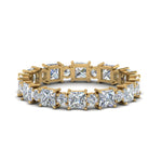 Load image into Gallery viewer, 2.50-carat-art-deco-diamond-eternity-wedding-band-in-yellow-gold-FDEWB123628PR(3.00MM)-NL-YG.jpg