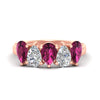 Load image into Gallery viewer, 2.50-carat-five-stone-pear-wedding-pink-sapphire-band-in-rose-gold-fdwb8008pegsadrpisleep-2.50ct-nl-rg.jpg