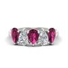 Load image into Gallery viewer, 2.50-carat-five-stone-pear-wedding-pink-sapphire-band-in-white-gold-fdwb8008pegsadrpisleep-2.50ct-nl-wg.jpg