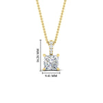 Load image into Gallery viewer, 2.50-carat-pave-bail-pendant-princess-cut-diamond-in-yellow-gold-fdpd11636prangle1-7.50mm-nl-yg-hw.jpg?v=1769773610