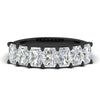 Load image into Gallery viewer, 2.50-carat-radiant-cut-diamond-wedding-band-in-black-gold-FD8008RAB-2.50CT-NL-BG