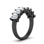 Load image into Gallery viewer, 2.50-carat-radiant-cut-diamond-wedding-band-in-black-gold-FD8008RABANGLE2-2.00CT-NL-BG