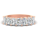 Load image into Gallery viewer, 2.50-carat-radiant-cut-diamond-wedding-band-in-rose-gold-FD8008RAB-2.50CT-NL-RG