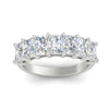 Load image into Gallery viewer, 2.50-carat-radiant-cut-diamond-wedding-band-in-white-gold-FD8008RABANGLE5-2.00CT-NL-WG