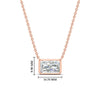 Load image into Gallery viewer, 2.50-ct-east-west-radiant-cut-bezel-diamond-pendant-in-rose-gold-fdpd11763raangle1-2.50ct-nl-rg-hw.jpg