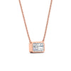 Load image into Gallery viewer, 2.50-ct-east-west-radiant-cut-bezel-diamond-pendant-in-rose-gold-fdpd11763raangle3-2.50ct-nl-rg.jpg