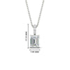 Load image into Gallery viewer, 2.50-ct-emerald-cut-diamond-necklace-with-pave-bail-in-white-gold-fdpd11636emangle1-9X7mm-nl-wg-hw.jpg?v=1769514555