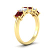 Load image into Gallery viewer, 2.50-ct-princess-ruby-five-stone-wedding-ring-in-yellow-gold-fdwb8008prgrudrangle2-2.50ct-nl-yg.jpg