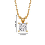 Load image into Gallery viewer, 2.50-ct.-diamond-princess-cut-solitaire-necklace-in-yellow-gold-FDPD8469ANGLE1-PR-2.50-YG-HW.jpg?v=1758712748