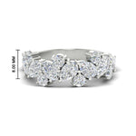 Load image into Gallery viewer, 3-carat-alternative-pear-and-round-diamond-wedding-band-ring-in-white-gold-FD9174B-3.00CT-NL-WG-HW