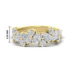 Load image into Gallery viewer, 3-carat-alternative-pear-and-round-diamond-wedding-band-ring-in-yellow-gold-FD9174B-3.00CT-NL-YG-HW