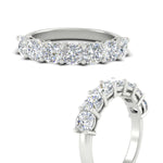 Load image into Gallery viewer, 3-carat-classic-cushion-cut-seven-stone-diamond-ring-in-white-gold-fdwb9497cuangle3-3.00ct-nl-wg?v=1773313652