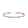 Load image into Gallery viewer, 3-carat-classic-teardrop-link-east-west-diamond-bracelet-in-rose-gold-FDBRCPE10581-3.30CT-NL-RG.jpg?v=1776840841