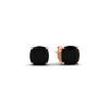 Load image into Gallery viewer, 3-carat-cushion-cut-black-diamond-basket-stud-earring-in-rose-gold-fdear10411cugblackangle1-3.00ct-nl-rg.jpg
