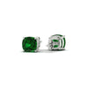 Load image into Gallery viewer, 3-carat-cushion-cut-emerald-basket-stud-earring-in-white-gold-fdear10411cugemgrangle4-3.00ct-nl-wg.jpg