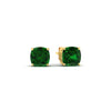 Load image into Gallery viewer, 3-carat-cushion-cut-emerald-basket-stud-earring-in-yellow-gold-fdear10411cugemgrangle1-3.00ct-nl-yg.jpg