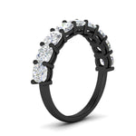 Load image into Gallery viewer, 3-carat-cushion-diamond-9-stone-anniversary-band-in-black-gold-fdwb8008cuangle2-3.00ct-nl-bg?v=1773385862