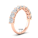 Load image into Gallery viewer, 3-carat-cushion-diamond-9-stone-anniversary-band-in-rose-gold-fdwb8008cuangle2-3.00ct-nl-rg-hw?v=1773385862