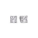 Load image into Gallery viewer, Asscher Cut Diamond Stud Earring