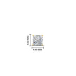 Load image into Gallery viewer, 3 Carat Diamond Stud Earring For Men