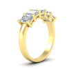 Load image into Gallery viewer, 3-carat-emerald-cut-5-stone-diamond-wedding-band-in-yellow-gold-fdwb8008emangle2-3.00ct-nl-yg