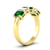 Load image into Gallery viewer, 3-carat-emerald-cut-5-stone-emerald-wedding-band-in-yellow-gold-fdwb8008emgemgrangle2-3.00ct-nl-yg
