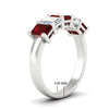 Load image into Gallery viewer, 3-carat-emerald-cut-5-stone-ruby-wedding-band-in-white-gold-fdwb8008emgrudrangle2-3.00ct-nl-wg-hw