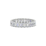Load image into Gallery viewer, 3 Carat Emerald Cut Diamond Eternity Band