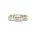 Load image into Gallery viewer, 3 Carat Emerald Cut Diamond Eternity Band