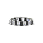 Load image into Gallery viewer, 3 Carat Emerald Cut Diamond Eternity Band