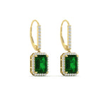 Load image into Gallery viewer, 3-carat-emerald-cut-emerald-halo-classic-lever-back-diamond-earrings-in-yellow-gold-FD-EAR11235EMGEMGRANGLE1-3.00CT-NL-YG.jpg