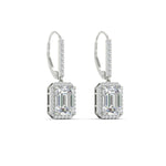 Load image into Gallery viewer, 3-carat-emerald-diamond-halo-classic-lever-back-earrings-in-white-gold-FD-EAR11235EMANGLE1-3.00CT-NL-WG.jpg
