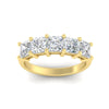 Load image into Gallery viewer, 3-carat-five-stone-princess-diamond-wedding-band-in-yellow-gold-fdwb8008prangle5-3.00ct-nl-yg.jpg