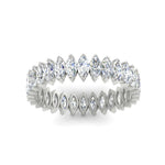 Load image into Gallery viewer, 3-carat-marquise-diamond-eternity-wedding-band-in-white-gold-FDEWB11257MQB-3.00CT-NL-WG