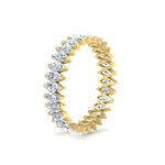 Load image into Gallery viewer, 3-carat-marquise-diamond-eternity-wedding-band-in-yellow-gold-FDEWB11257MQB-3.00CT-NL-YG