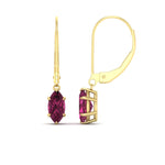 Load image into Gallery viewer, 3-carat-marquise-pink-sapphire-studs-with-lever-back-earrings-in-yellow-gold-FDEAR11236MQGSADRPI-3.00CT-NL-YG.jpg