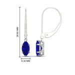 Load image into Gallery viewer, 3-carat-marquise-sapphire-studs-with-lever-back-earrings-in-white-gold-FDEAR11236MQGSABL-3.00CT-NL-WG.jpg