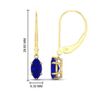 Load image into Gallery viewer, 3-carat-marquise-sapphire-studs-with-lever-back-earrings-in-yellow-gold-FDEAR11236MQGSABL-3.00CT-NL-YG.jpg