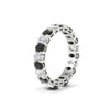 Load image into Gallery viewer, 3-carat-oval-diamond-full-eternity-band-with-black-diamond-in-white-gold-fdewb8324ovgblackangle2-4.00x3.00mm-nl-wg