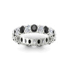 Load image into Gallery viewer, 3-carat-oval-diamond-full-eternity-band-with-black-diamond-in-white-gold-fdewb8324ovgblackangle5-4.00x3.00mm-nl-wg