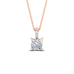 Load image into Gallery viewer, 3-carat-pave-bail-pendant-princess-cut-diamond-in-rose-gold-fdpd11636prangle1-8.00mm-nl-rg.jpg?v=1769773610